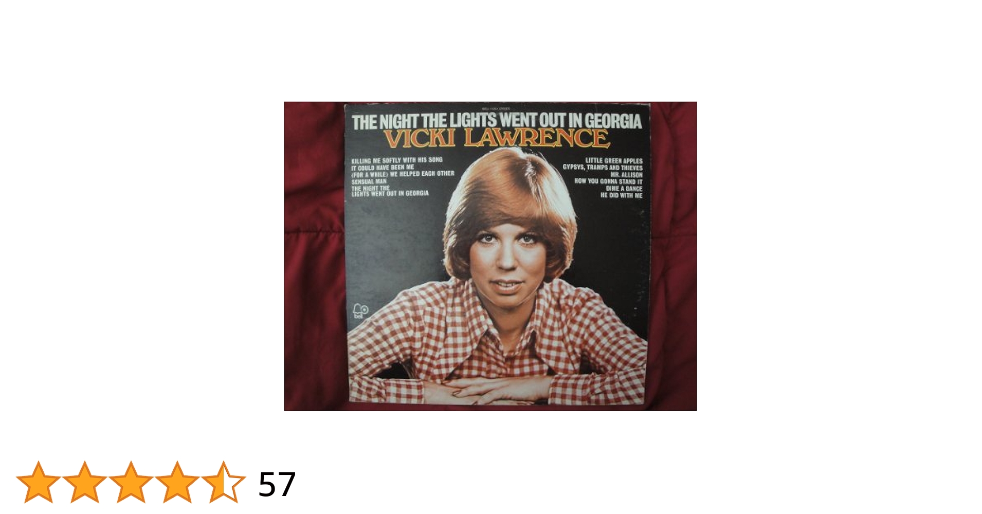 VICKI LAWRENCE - THE NIGHT THE LIGHTS WENT OUT IN GEORGIA