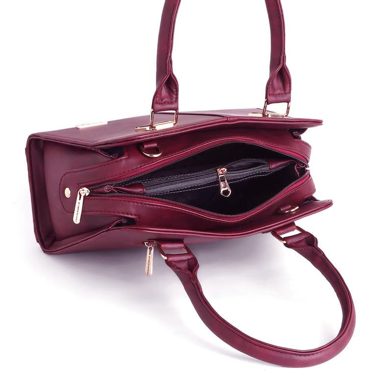 WOMEN MARKS WOMEN'S HANDBAG (MAROON) 3