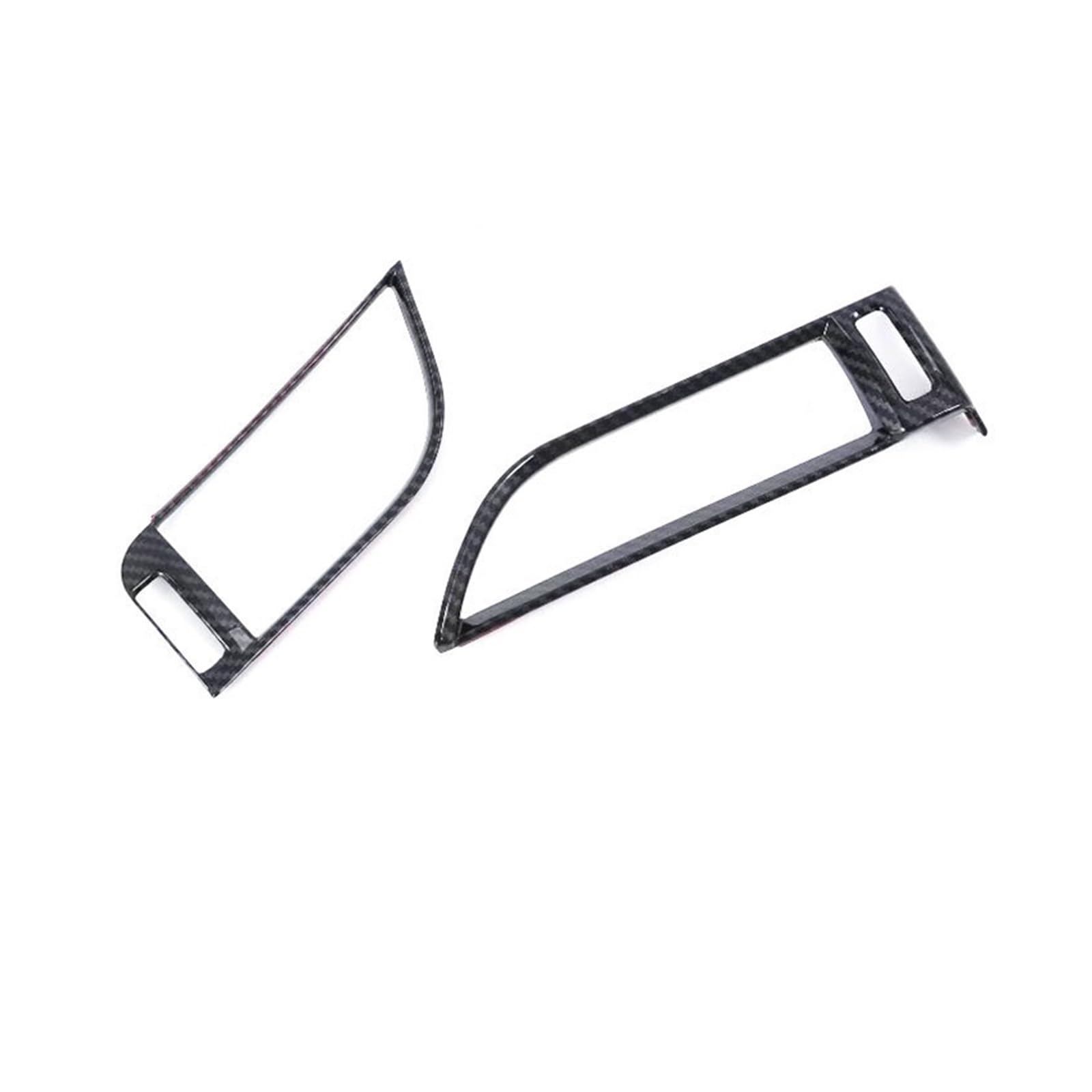 QBKGMEWCA Front Left and Right Air Vent Trim Decals Compatible for Lexus ES Interior Modification Accessories