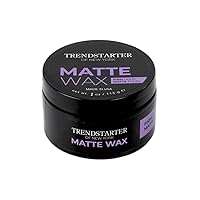 Vista 13 de TRENDSTARTER - Pomada a base de agua EXTREME Premium - Tamaño de viaje - Fuerte fijación - Acabado mate - Estilo sin escamas para todo