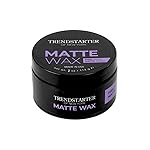 TRENDSTARTER - Men\'s Firm Hold Travel-Size Pomade (2oz) - Matte Finish, Water-Based, Flake-Free Styling Wax for All Hair Types