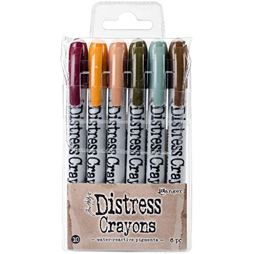 Tim Holtz Distress Crayon Set-Set #10