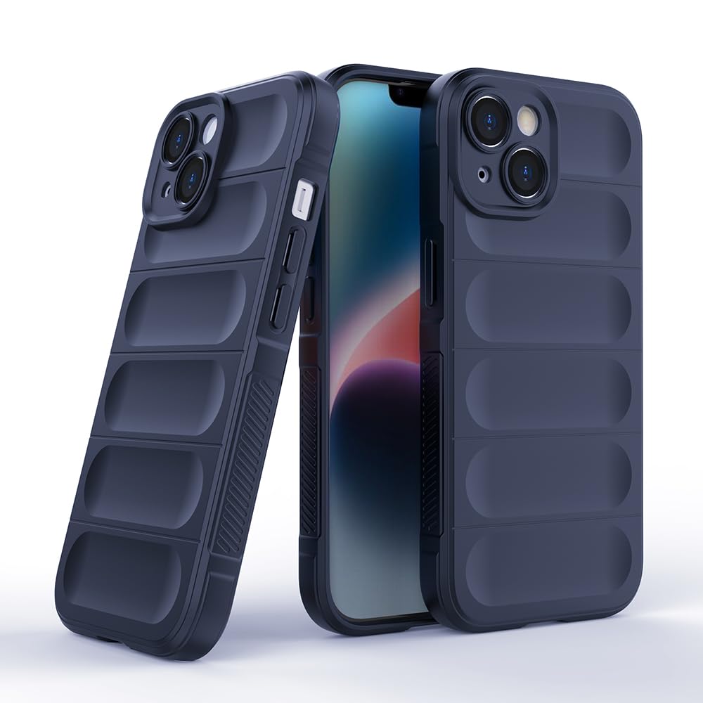 Casotec Back Cover for Apple iPhone 15 | Full Camera Protection | Liquid Silicon Case | Flexible Bumper Case for Apple iPhone 15 (Dark Blue) (B0CHF4ST53) Amazon Price History, Amazon Price Tracker