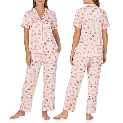 Image of kate spade new york Women's Kate Spade New York Women's Cropped Pant Pj Set