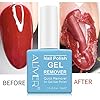 Gel Nail Polish Remover, Professional Gel Nail Remover, Gel Remover For Nails, Remove Soak-Off Gel Polish, Peel Off In 3-5 Minutes (3Pcs)