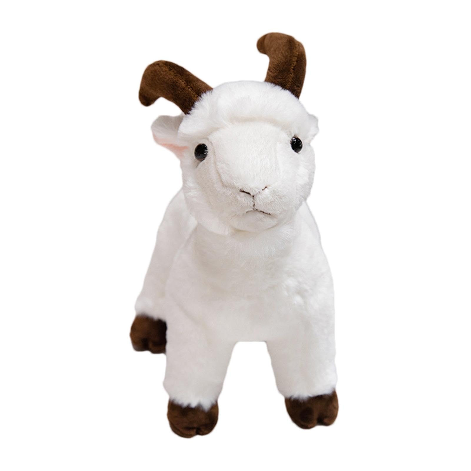 Amazon.co.jp: ヤギのぬいぐるみ、動物のぬいぐるみ、ヤギの
