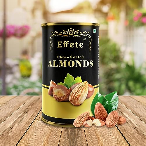 Image of Effete Choco Coated Almonds - 96gm, Chocolaty Dryfruits, Almonds chocolates packet, Chocolicious Almonds, center filled chocolate, center filled candy, chocolates gift pack, chocolate box