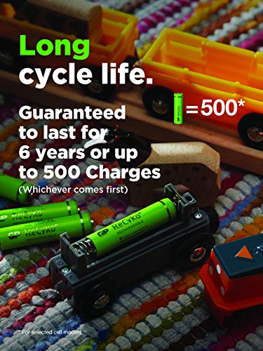 GP ReCyko + Paco 4 oplaadbare AA-batterijen uit de serie 2600, NiMH, min. 2600mAh - Afbeelding 4
