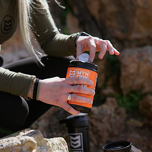 Mtn Ops Ignite Supercharged Energy Drink Mix 45-Serving Tub, Green Apple #TOP5