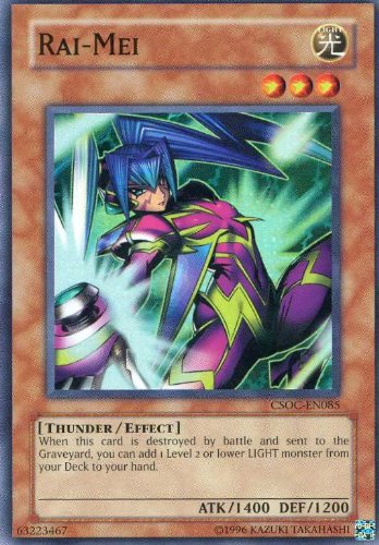 Yu-Gi-Oh! - Rai-Mei (CSOC-EN085) - Crossroads of Chaos - Unlimited Edition - Super Rare