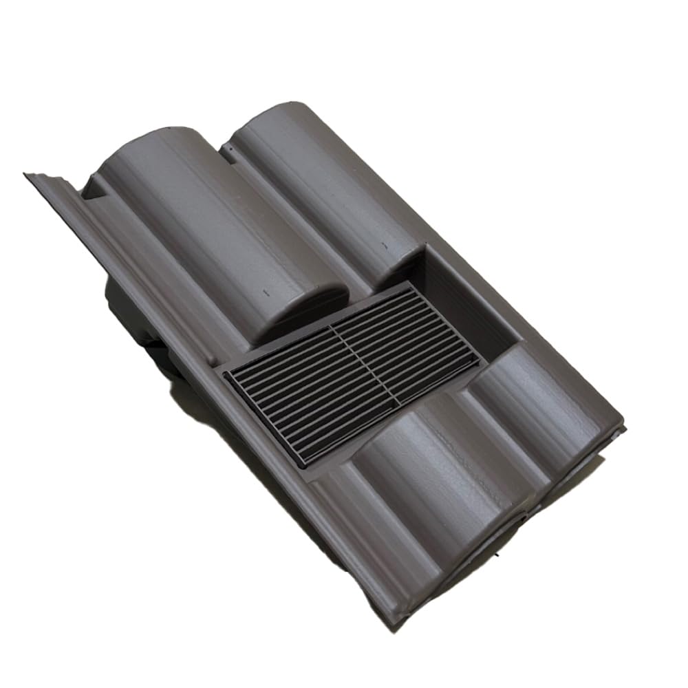 Eroofing Brown Bold Roll In-Line Roof Tile Vent,