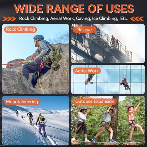 AOKWIT Rescue Figure 8 Descender Climbing Gear Downhill Equipment 35KN/3500kg 7075 Aluminum Alloy Rigging Plate for Climbing Belaying and Rappeling Device (Black)