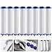 DOITOOL 24 Pcs shower filter shower head filter shower head with filters filter shower head shower water filter water filters for home Replacement Accessory tub cotton filter tool