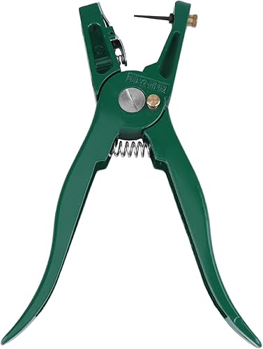 Miniatura 9 de Alicates para etiqueta de oído, alicates de animales de ganado con pasador de repuesto para instalar cerdos, ganado, ovejas