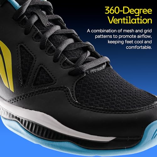 Image of Li-Ning Unisex Halberd Strike Non Marking Badminton Shoes | All Indoor Sports | Lightweight, Breathable & Durable
