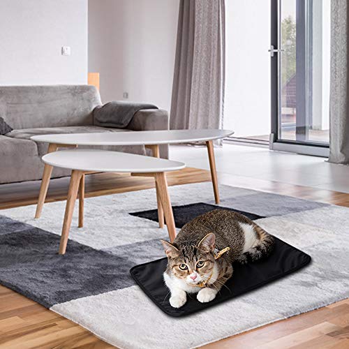 Tapete aquecedor de animais de estimação AC 100-240 V,Funien AC 100-240 V Tapete de aquecimento de a