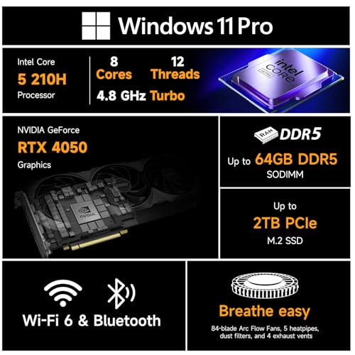 Image of ASUS TUF F16 RTX 4050 Pro Gaming Laptop, 16 inch FHD+ 144Hz, Intel Core 5 210H(Beats Intel i5-14500), NVIDIA RTX 4050, 64GB DDR5 RAM, 2TB SSD, RGB Backlit KB, Bundle with PCO Laptop Cooler