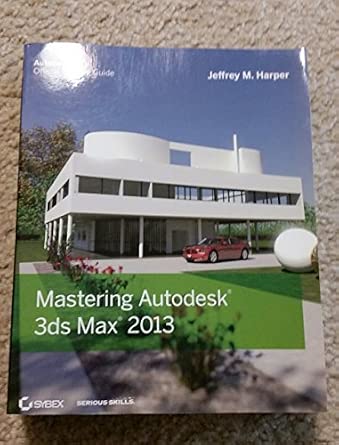 Mastering Autodesk 3ds Max 2013 book cover