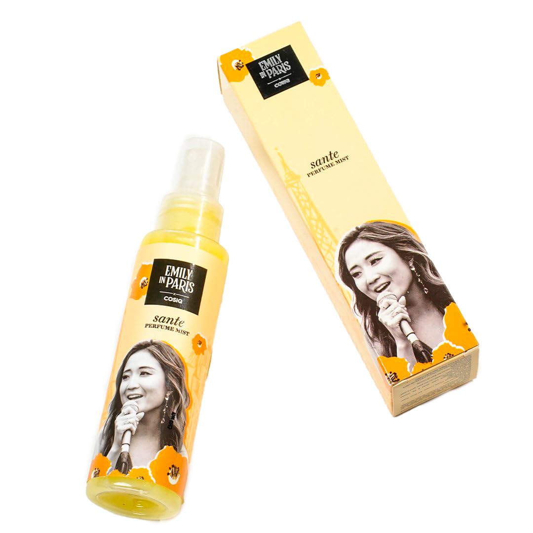 Cos-IQ Mindy’s Sante Amber Body Mist Long Lasting Fragrance | for Women's Perfume | Travel-Friendly Perfume Body Spray | 100ml