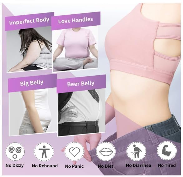 HDR MALL Body Shaper Stickers for Effortless Confidence | Shape and Shine Innovative Body Shaper Stickers for All-Day Comfort (10 Patches) Multicolour(Multicolor) 4