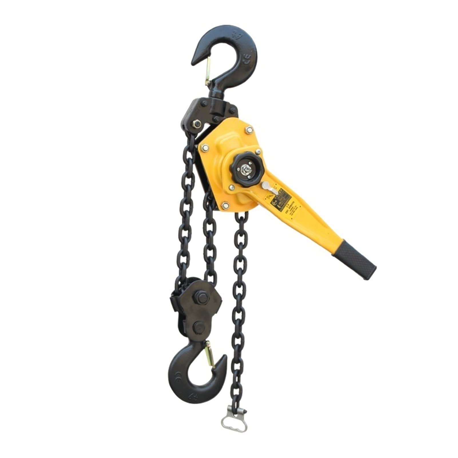 Kettenzug, 3T1,5m. Manuelle Kettenzugehörigkeit/Hand Hebel Ringkettenhebel Hebehiftkette Manuelle Hebezug,Hohe Sicherheitsleistung(1.5T*6M)