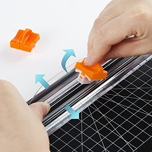 Worklion Replacement Blade For Paper Cutter With Automatic Security Safeguard, Paper Trimmer Blades Refill(4 Pack) #TOP3