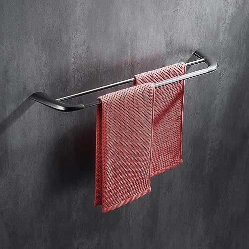 Juego de baño de lujo en acero inoxidable gris pistola para proyectos de diseño contemporáneo 6