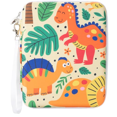 Fonwill Card Case for Yoto Cards 80-Pockets binder with Zipper Portable Card Holder Book for Holding Mini Audiobook Cards Suitable for Boys and Girls(Wildlife)