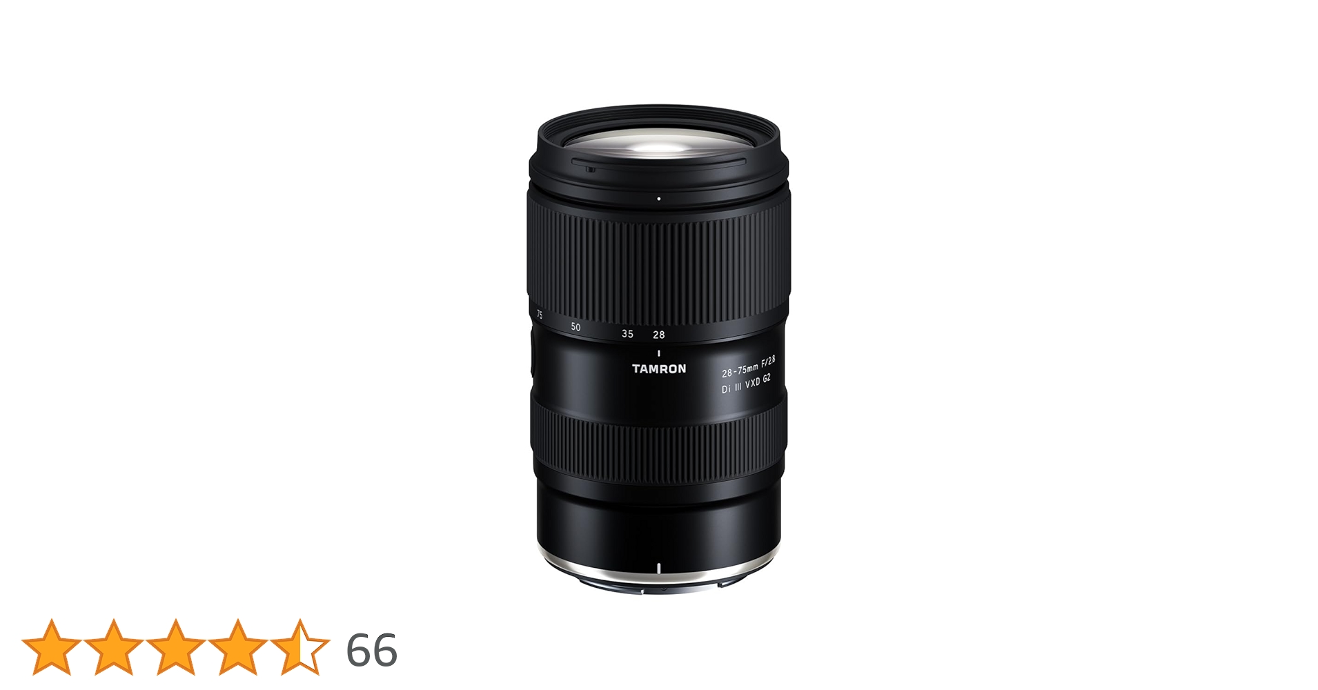 TAMRON 28-75 mm F2.8 DI III VXD G2 do pełnoklatkowego aparatu