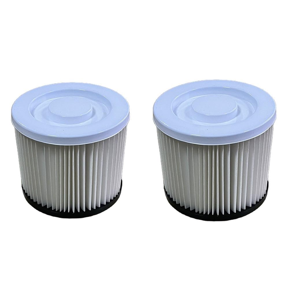 2 PACK YIEEC 25-1041 Cartridge Vacuum HEPA Filter Compatible with Stanley SL18184, SL18182 PCX18184 Ash vacuum cleaner parts