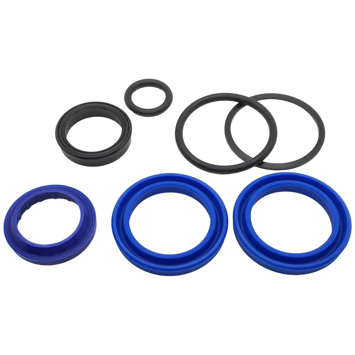 REPLACEMENTKITS.COM Hydraulic Cylinder Seal Kit Compatible with Koyker Front-End Loader 1-3/4" Cylinders (Replaces Part K663304)