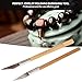 2Pcs Agate Burnisher for Setting Tools Burnishing Tool Knife Set Scoring Jewelers Carving Craft Polishing Silver Jewelry Accessory Makers Repairing Workers