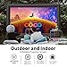 PPXIA Inflatable Screen Outdoor 30ft with Air Blower, Extra Large Blow Up Projector Screen for Outside Movie Nights Home Theater Backyards Pool BBQ Party Fun, Supports Front and Rear Projection
