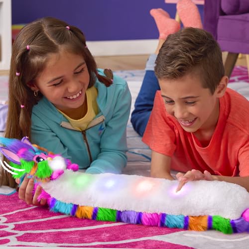 Image of FURBY DJ Interactive Toy, Neon Star, Snuggly Electronic Plush, Music, Lights, Motion, & Games, Speaks English & Furbish, 32 in Long, 6+ Years (Amazon Exclusive)