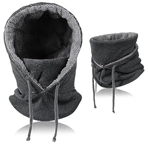 TAGVO Pasamontañas Balaclava Anti Viento para Hombres y Mujeres Pasamontañas Suave y Cálido de Invierno, Máscara de Viento para Ski Moto Ciclismo, Talla única