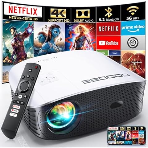 GooDee YG600-Movin Smart 4K Projector Cover