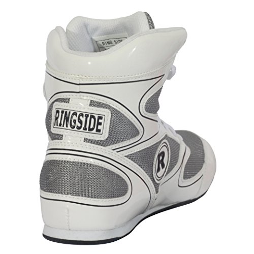 Ringside Undefeated Boxing Shoes, Synthetic Leather Shoes for Men and Women, Lightweight, High-Top Ankle Shoes for Boxing, Workout, Training, and Competition, Available in Different Sizes (2-13)2