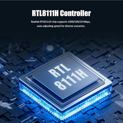 Tarjeta de Red Gigabit GLOTRENDS LE8111H para PC de Escritorio, Puerto RJ45, Velocidad 1000/100/10 Mbps miniatura 4