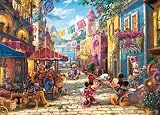 Ceaco - Thomas Kinkade - Disney - Mickey and Minnie in Mexico - 1000 Piece Jigsaw Puzzle