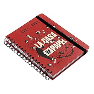 Agenda Escolar 2021-2022 La casa de papel