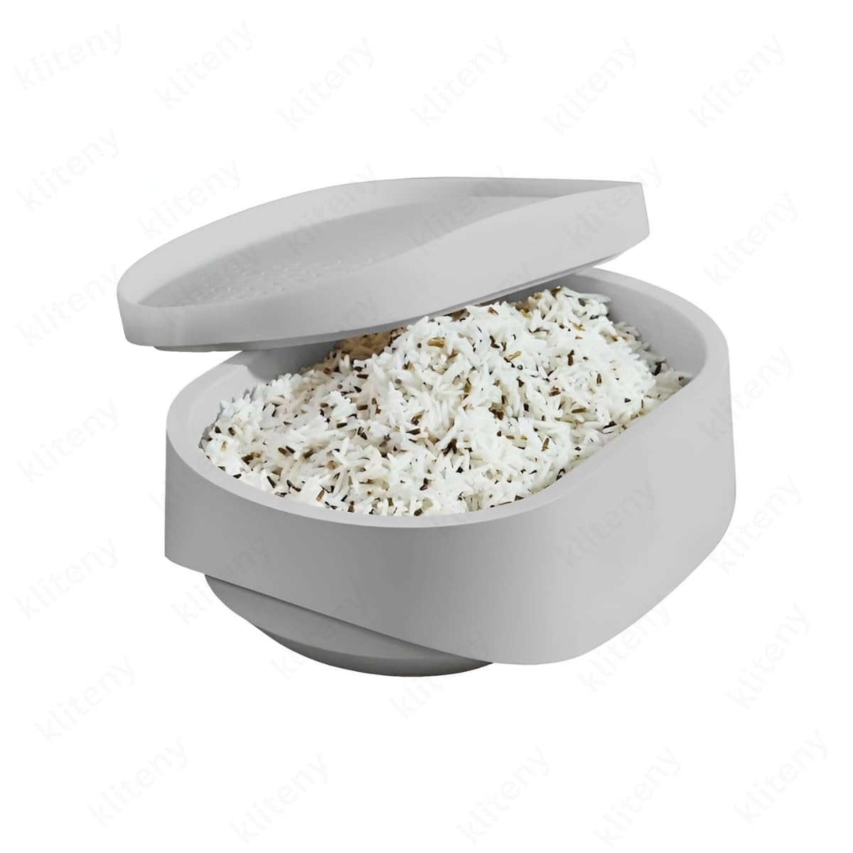 Microwave Rice Cooker with Strainer – Easy & Quick Rice Steamer Pot for Microwave, Durable BPA-Free Home, Traveling, Kemp, Hotel Use Microwave Rice Maker for Steaming Rice (multi color ) ( pack of 1 )-image-26