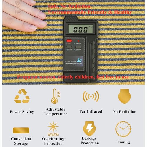 Calefactor Eléctrico Portátil Alfombra Cerámico PTC miniatura 5