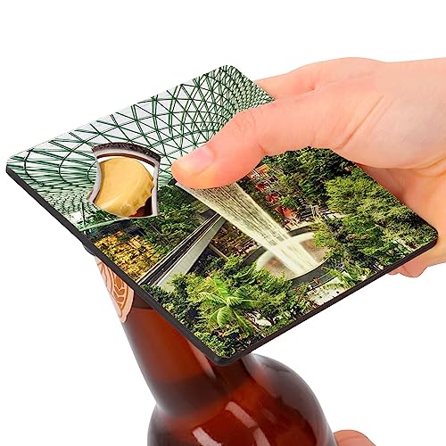 Sous Verre Décapsuleur Singapour - Le Cadeau Idéal pour Passionnés d'Architecture - 4