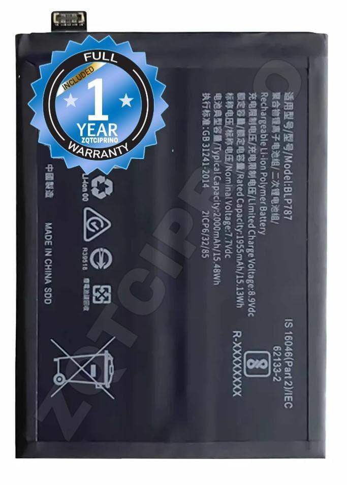 Image of Original BLP787 Battery for Oppo Reno 4 Pro Battery with 1 Year Warranty**** (B47)