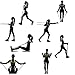 BO KAI LUN 11pcs resistance band set, home fitness