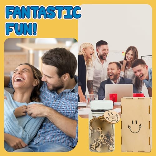 Hilarious Wooden Gratitude Jar - Unique Appreciation Gift for Teachers, Friends, and Coworkers - Perfect for Christmas, White Elephant, and Special Occasions - Image 3