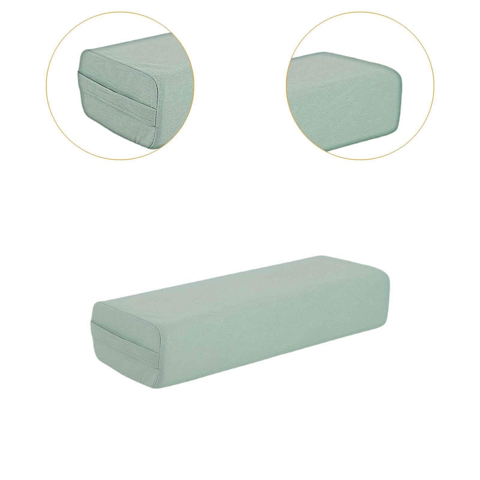 rockible Cuscino da Rettangolare, Professionale, Traspirante, con Fodera Rimovibile, Cuscino da Meditazione, con Maniglia per Il Trasporto, per Il