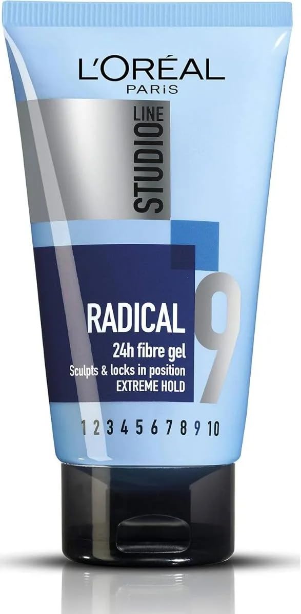 L'Oréal Paris Studio Line Radical 24h Fibre hair Gel Extreme Hold 150 ml | Sculpts & Locks Hair, Hold Level 9-image-17