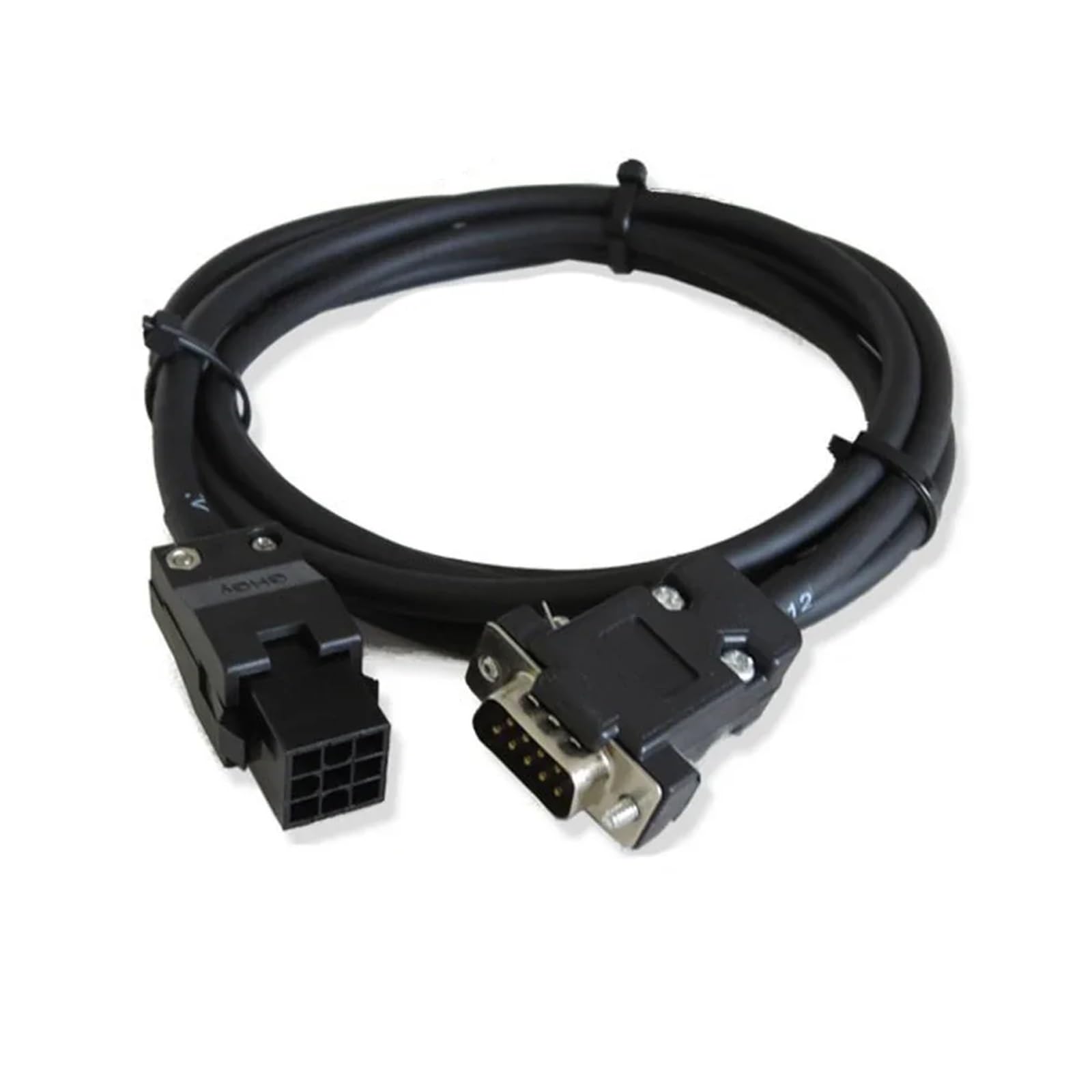 GHNUPQ ASD-B2EN0003 for B2 B3 A2 A3 AB Servo Motor Encoder Connection Cable 50W 100W 200W 400W 750W Low Encoder Cable Power Line (Size : 1m, Color : AB Code line)