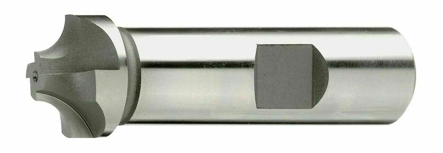 HSSE Viertelrund-Radiusfräser, R1 - R20 Profilfräser DIN 6518, Z=4/6 TOP NEU HB, Größe: R1 x 8 x 60 - d2=10 mm Z=4